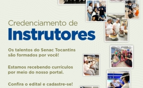 Senac Tocantins abre edital para captao de currculos nas unidades de todo o estado