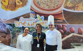 Senac Tocantins marca presena na 52 ABAV Expo com sabores regionais