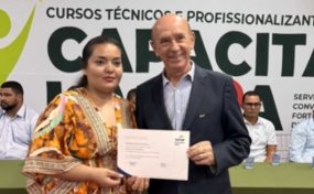 Sistema Fecom�rcio-Sesc-Senac certifica alunos do Projeto Capacita Lagoa em Lagoa da Confus�o